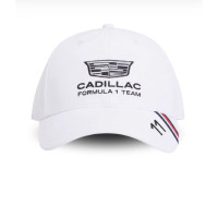 GORRA OFICIAL CHECO PEREZ CADILLAC 2026 WHITE